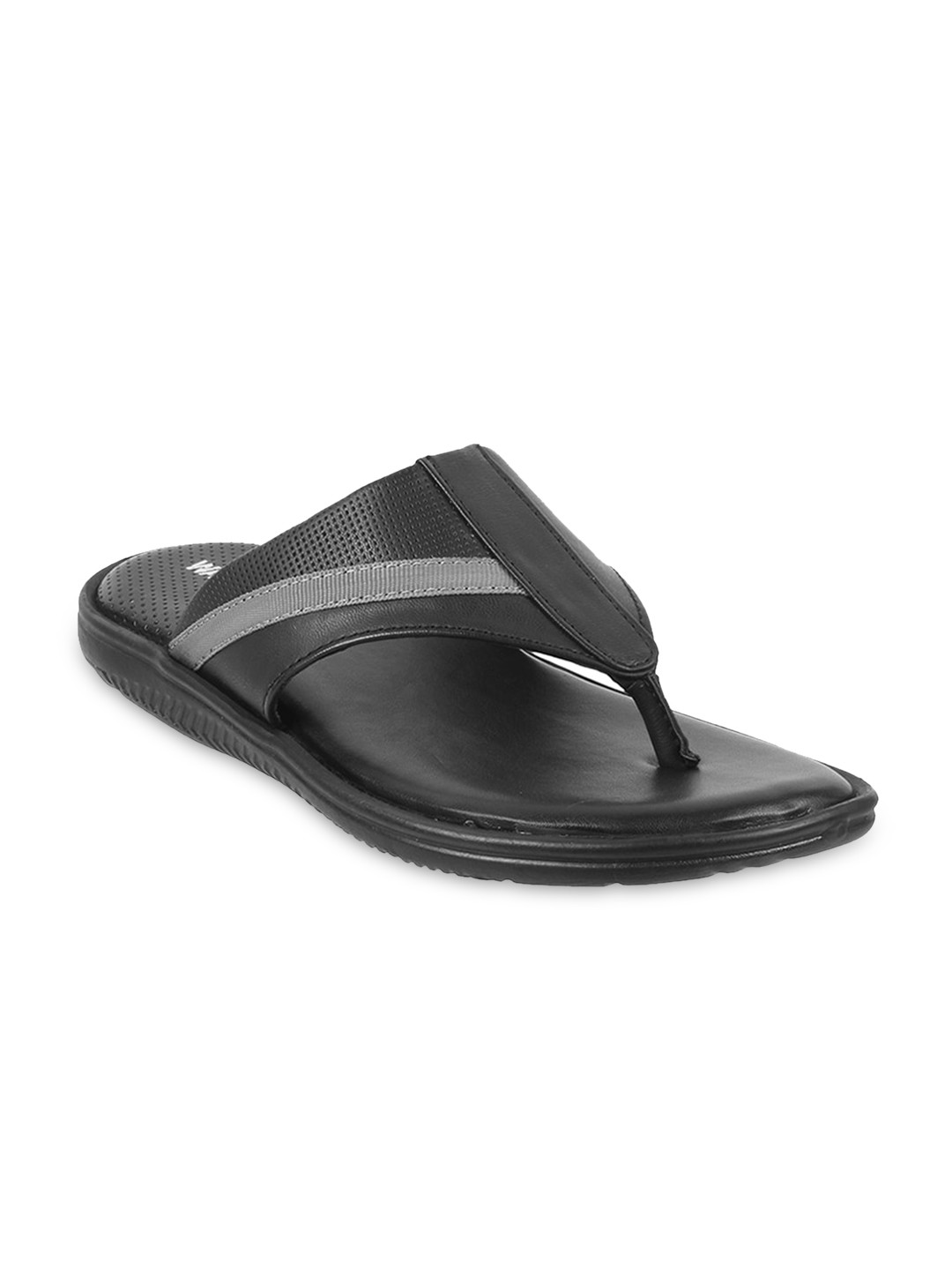 

WALKWAY by Metro Men Black & Grey Comfort Sandals