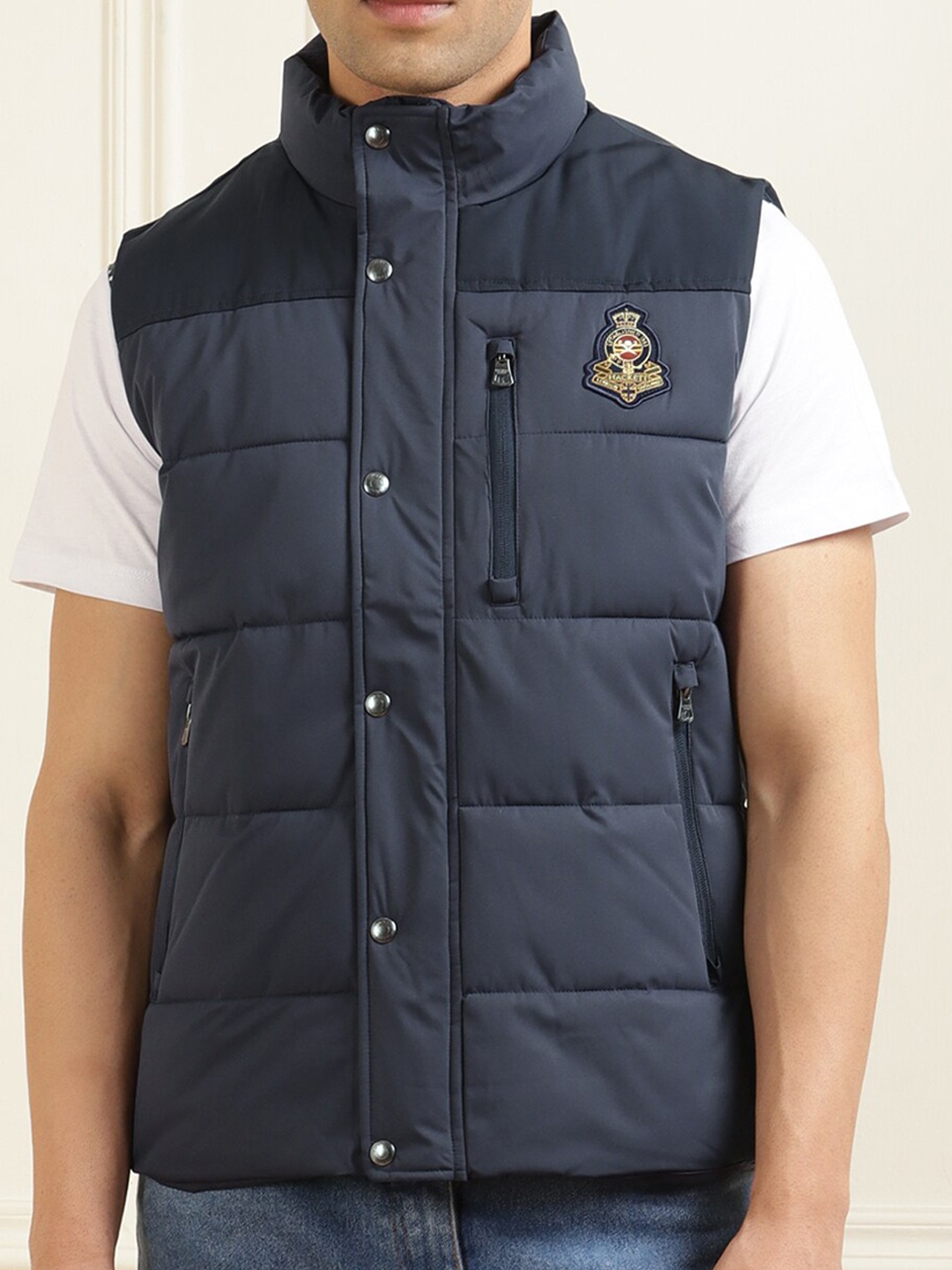 

HACKETT LONDON Men Blue Puffer Jacket