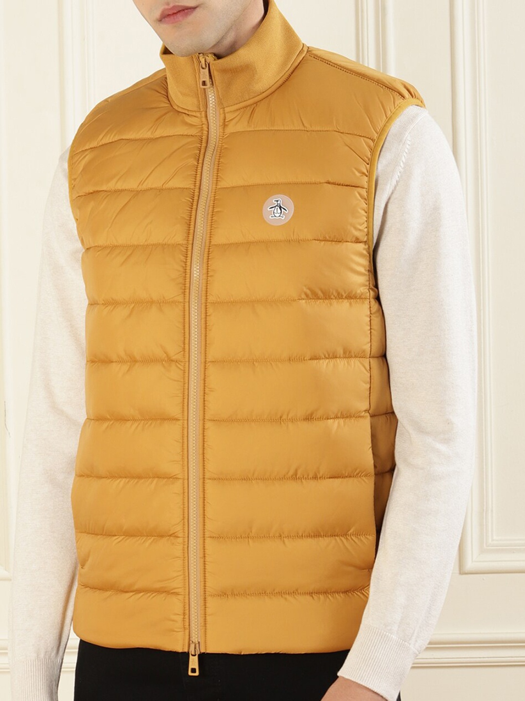 

Original Penguin Men Yellow Padded Jacket