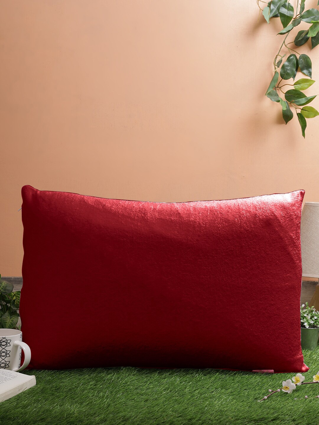 

Emerald Maroon Water-Resistant Pillow Protector