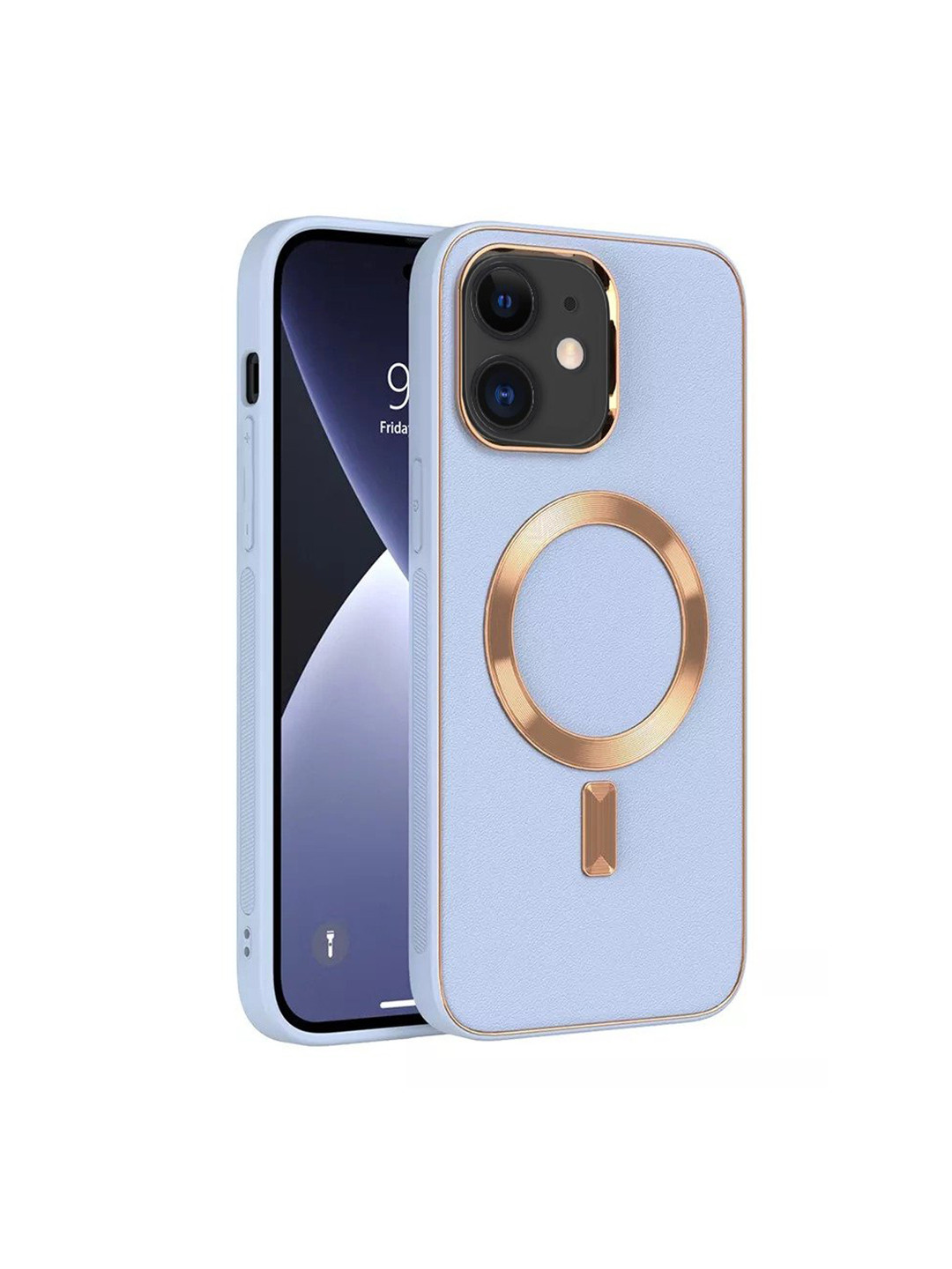 

Karwan Blue iPhone 11 Leather Back Case