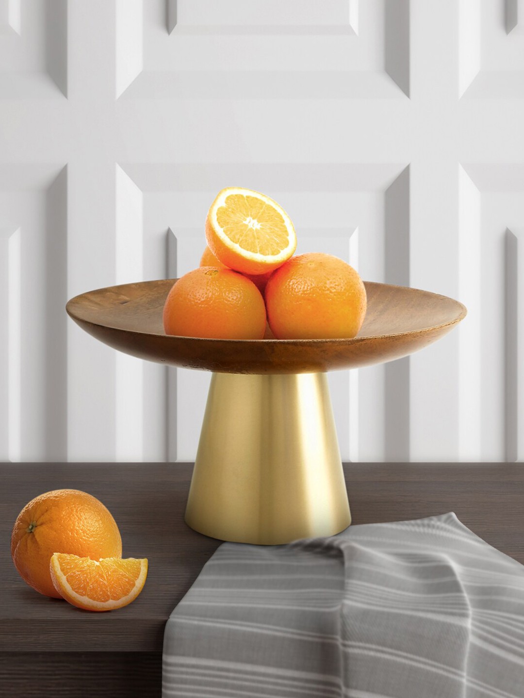 

Living scapes by Pantaloons Gold-Toned & Brown Decorative Bowls