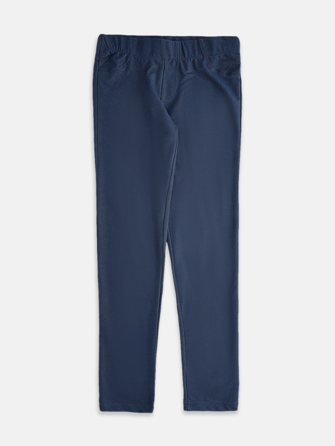 

Pantaloons Junior Girls Blue Slip-On Cotton Jeggings