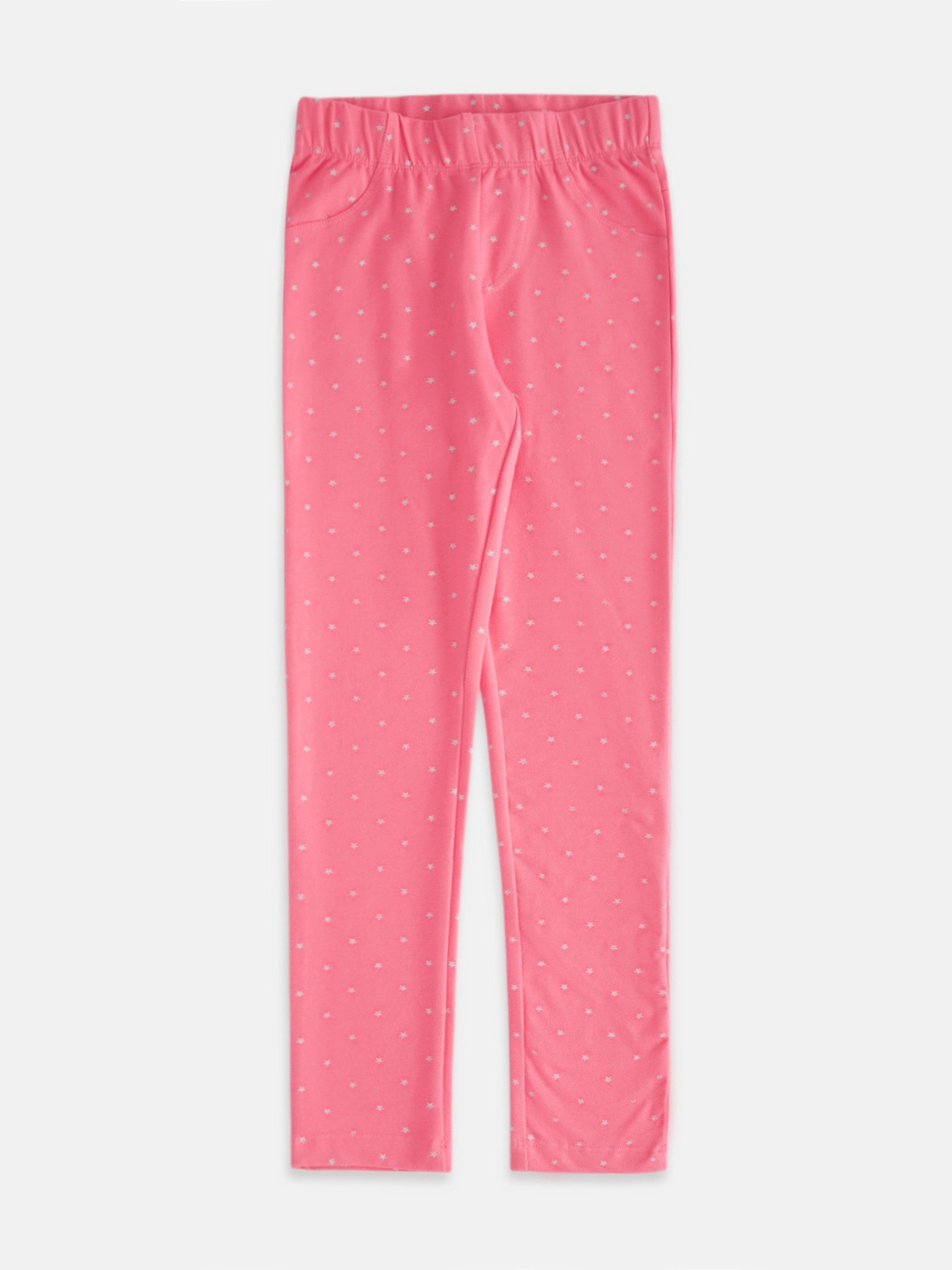 

Pantaloons Junior Girls Fuchsia Printed Ankle Length Leggings