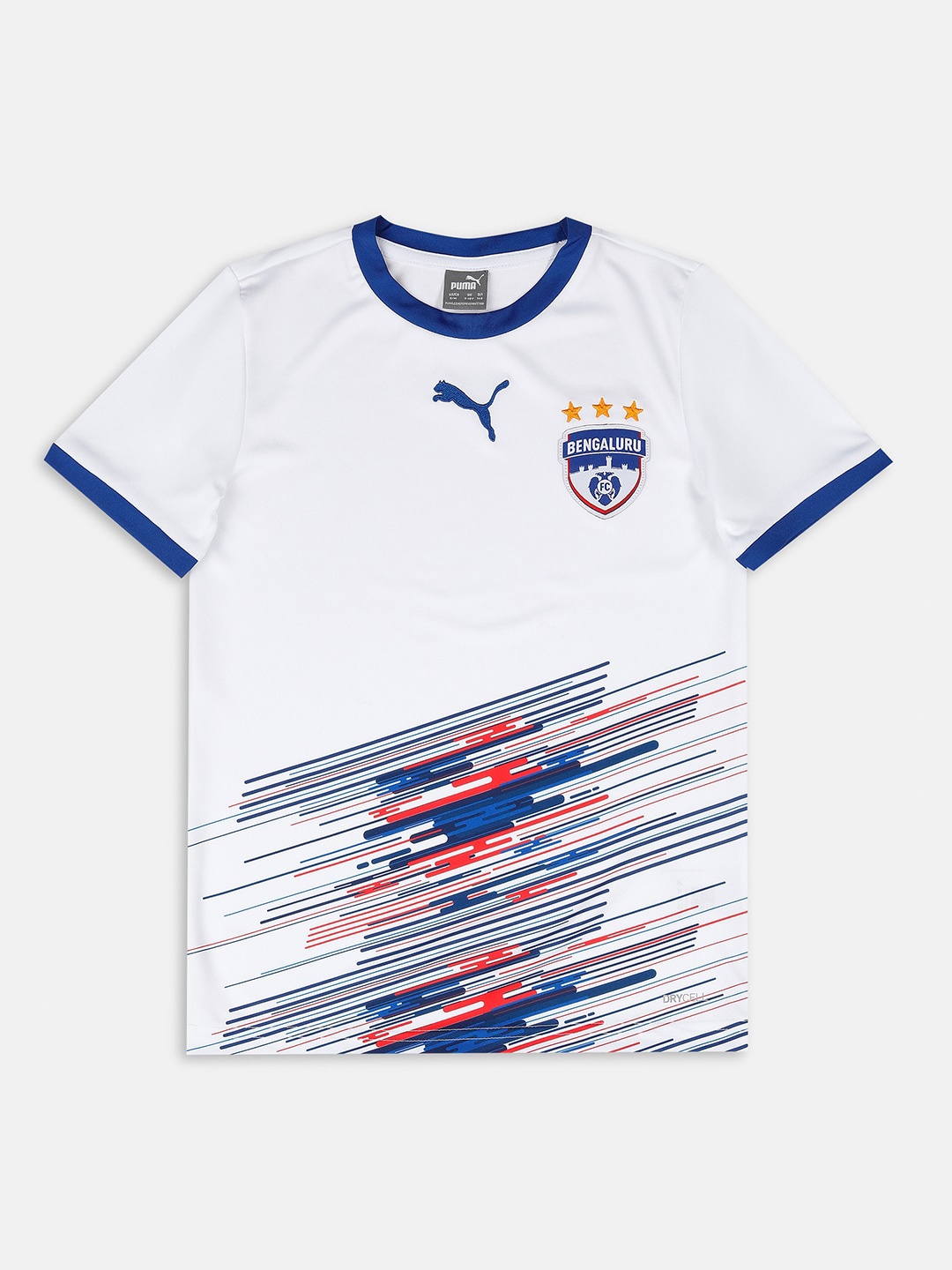 

Puma Kids White Bengaluru FC Away Player Jersey B Printed T-shirt
