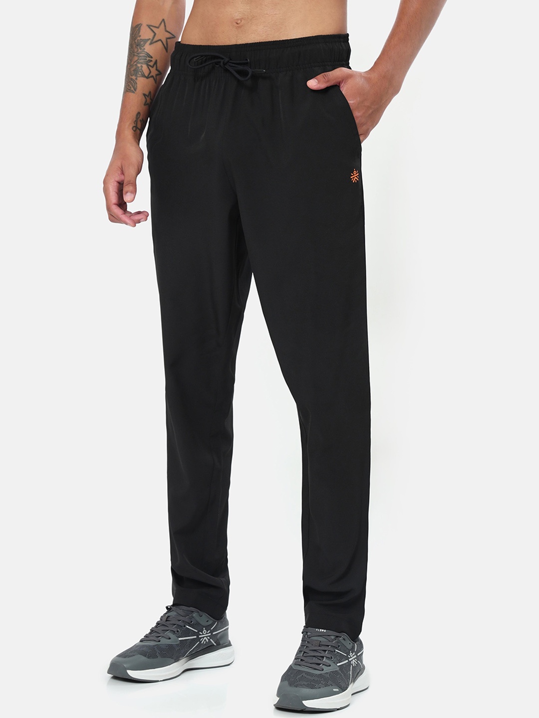 

CULT Men Essential Workout Track Pants, Black