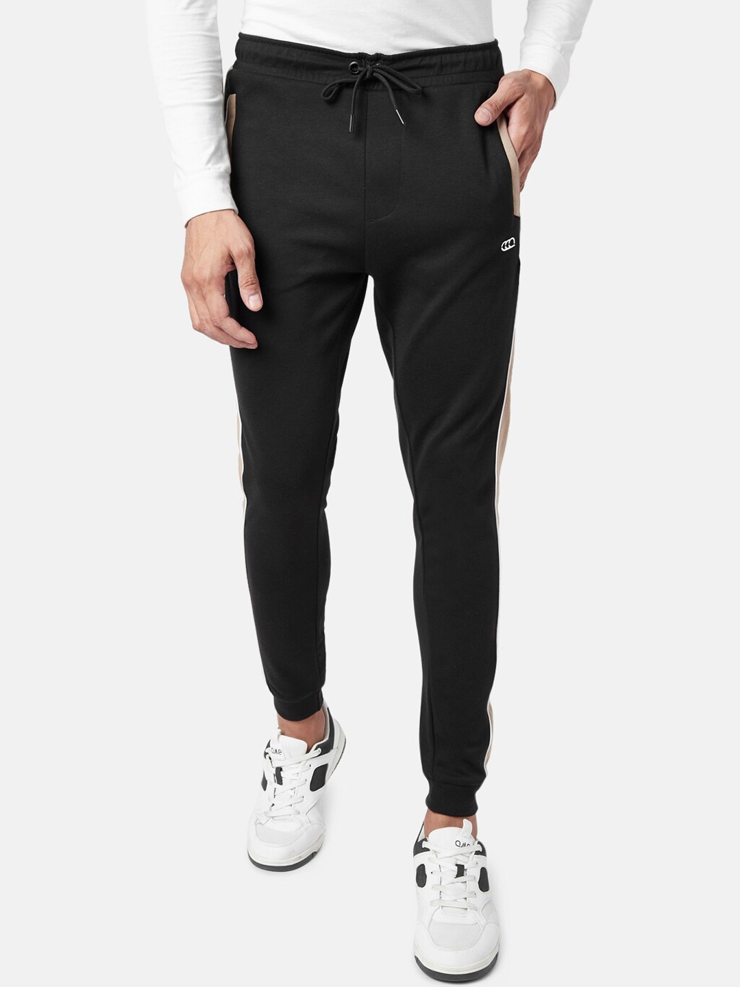 

Ajile by Pantaloons Men Black Slim-Fit Joggers
