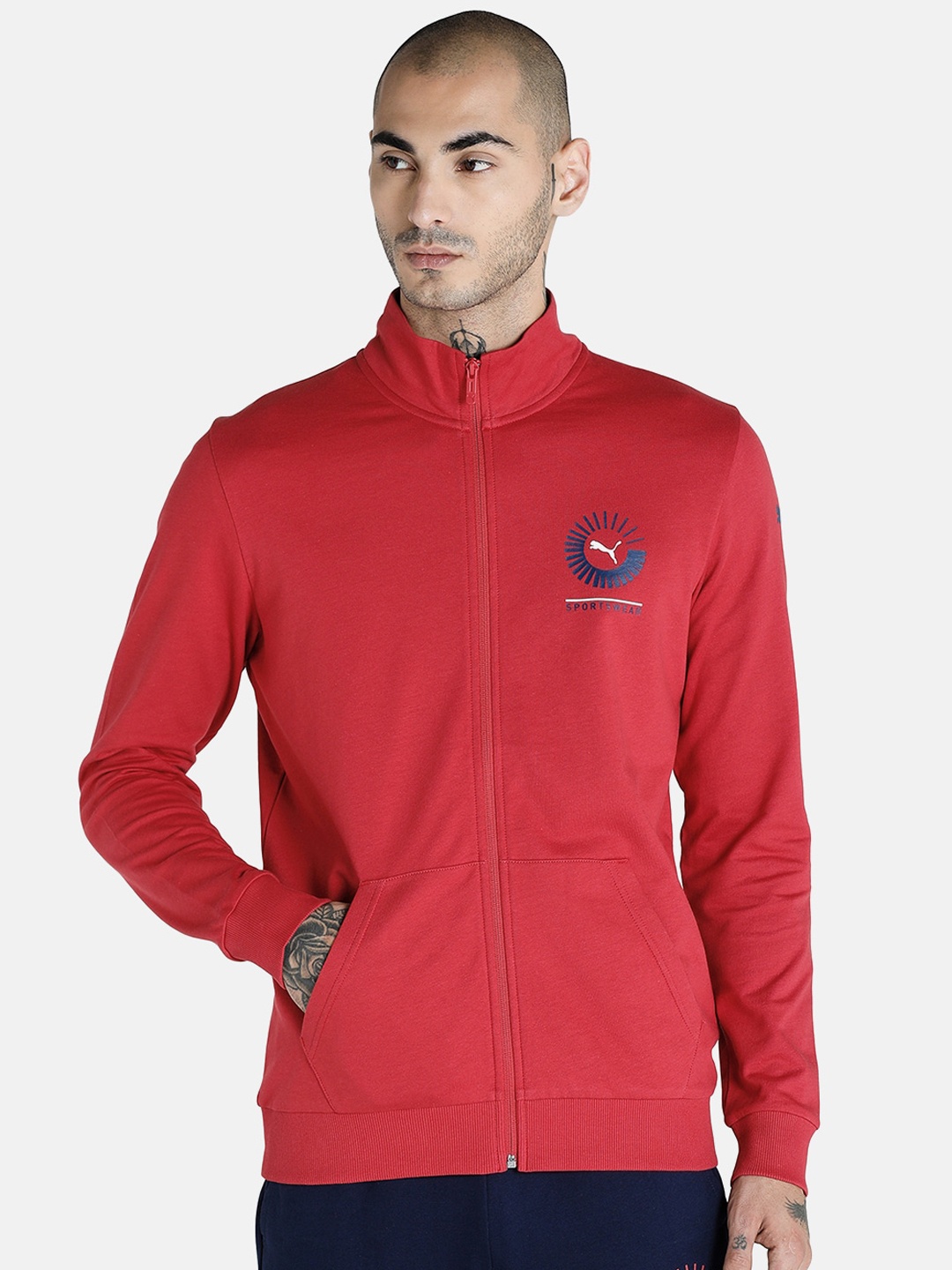 

Puma Men Red Outdoor Sporty Jacket