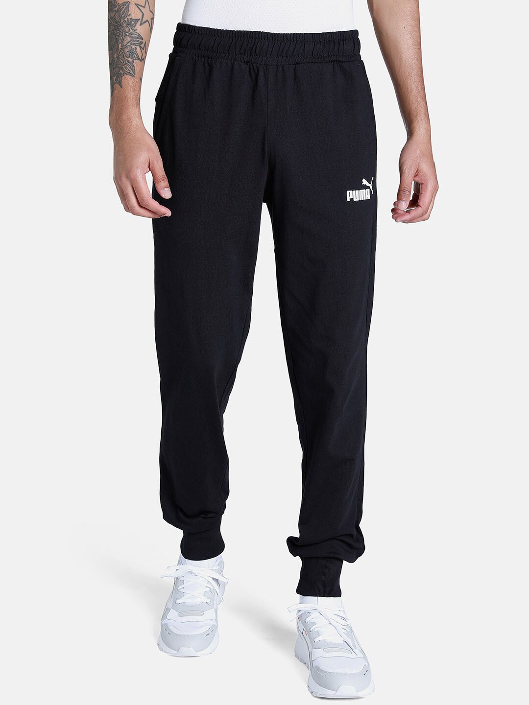 

Puma Men Black Essentials Regular Fit Jersey Pant