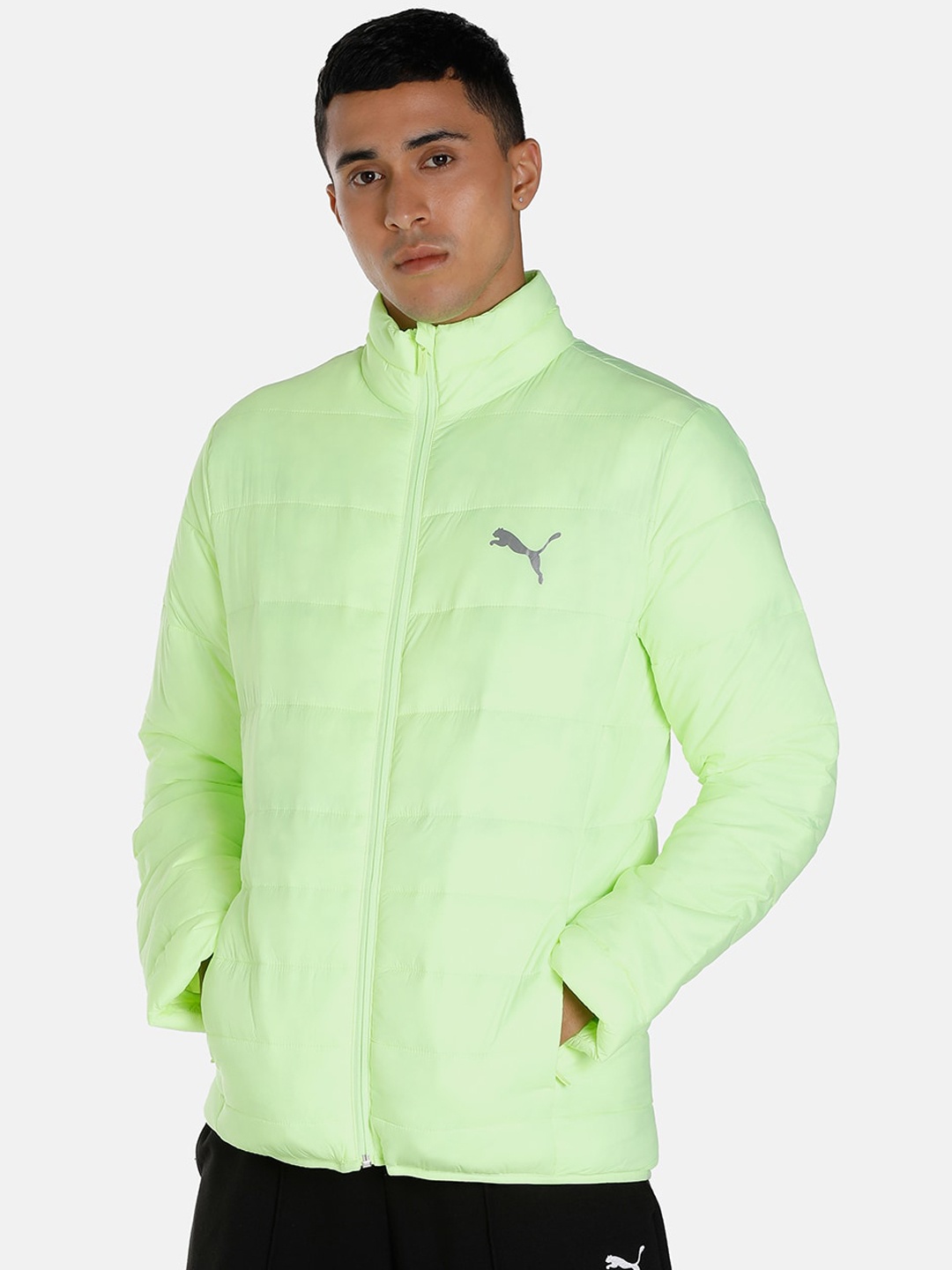

Puma Men Lime Green Outdoor Puffer Jacket