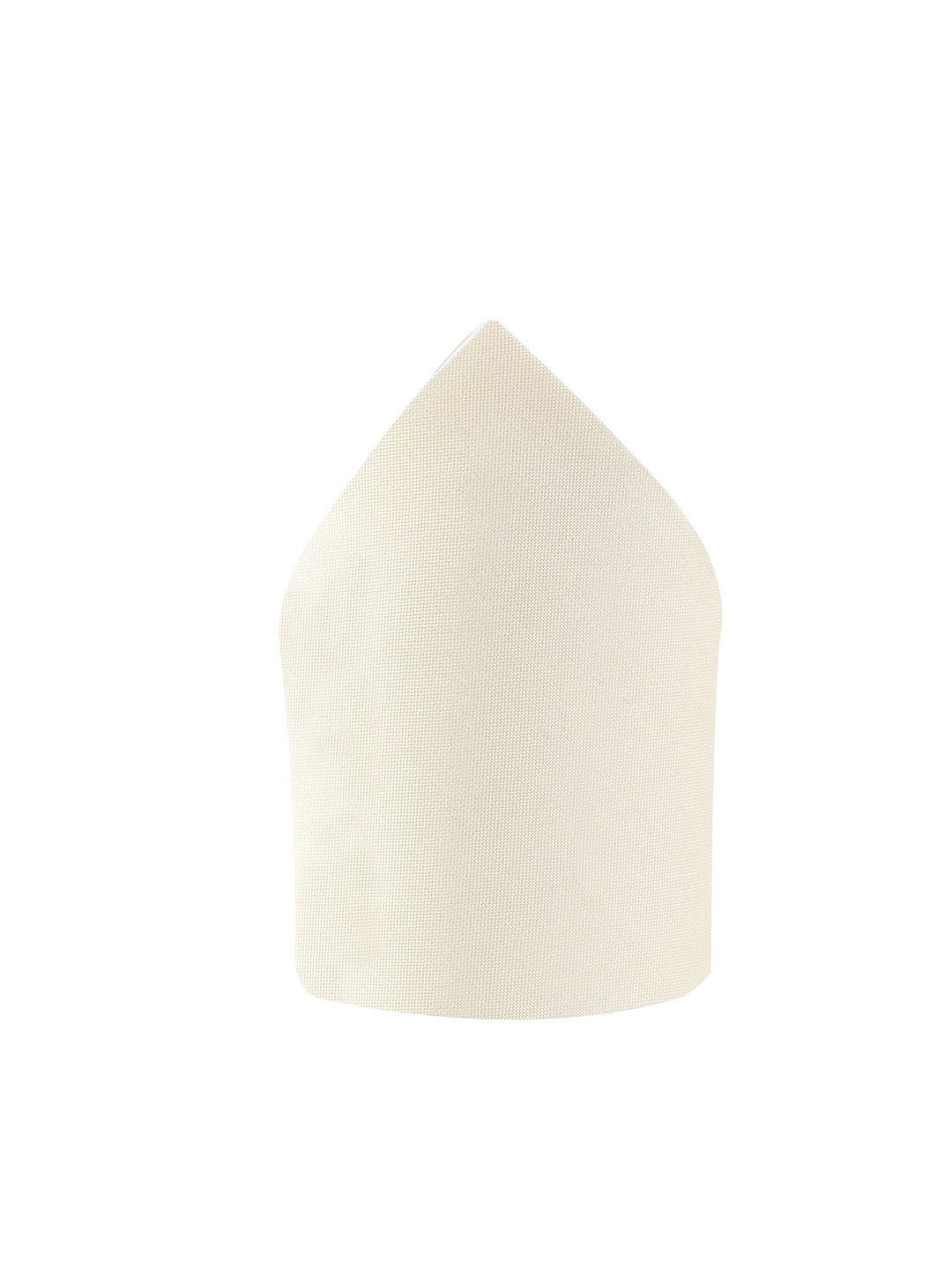 

KOVOVE Cream Solid Pocket Square