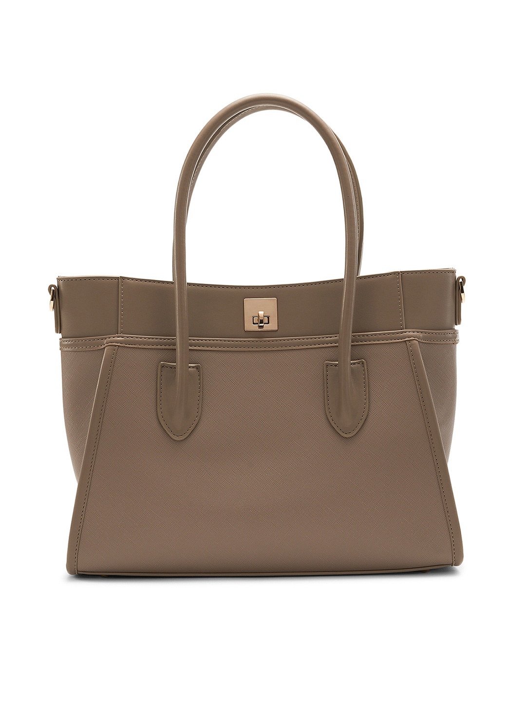 

MIRAGGIO Handbag With Detachable Sling Strap, Taupe