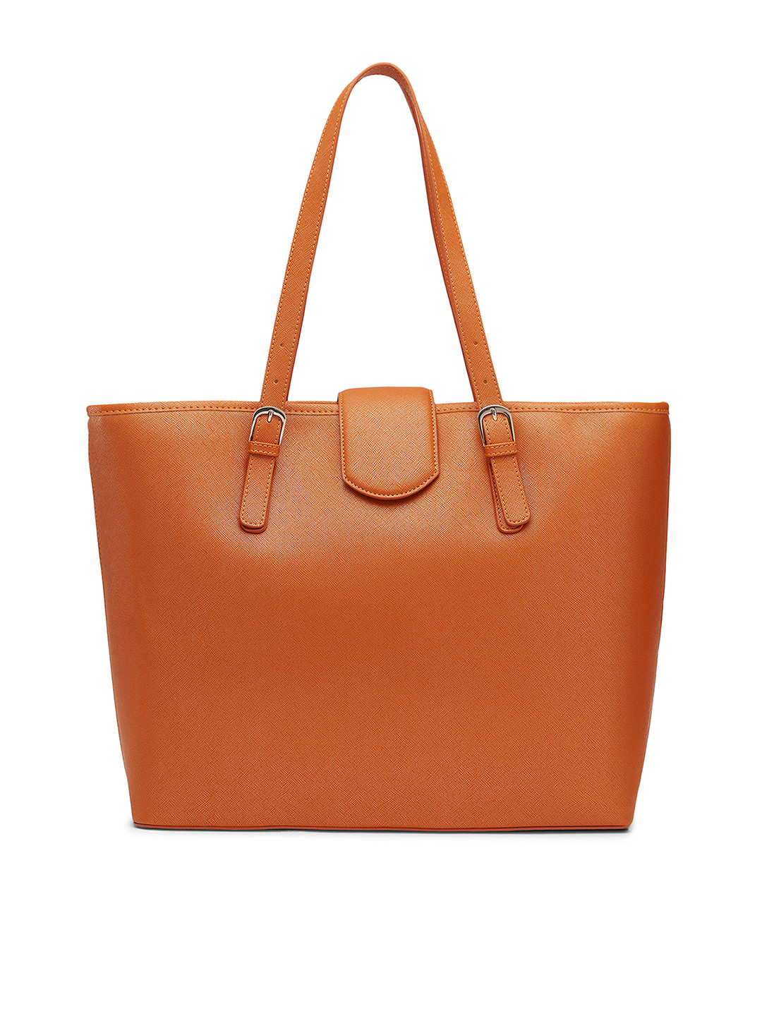 

MIRAGGIO Solid Tote Bag, Orange