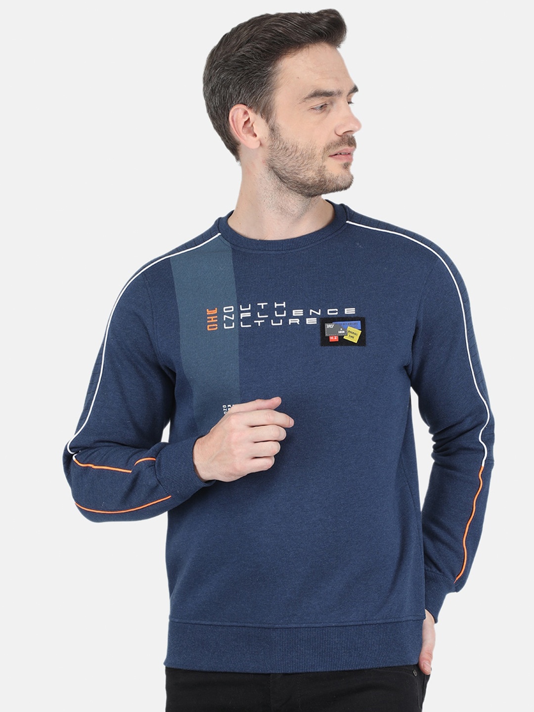 

Monte Carlo Men Blue Sweatshirt