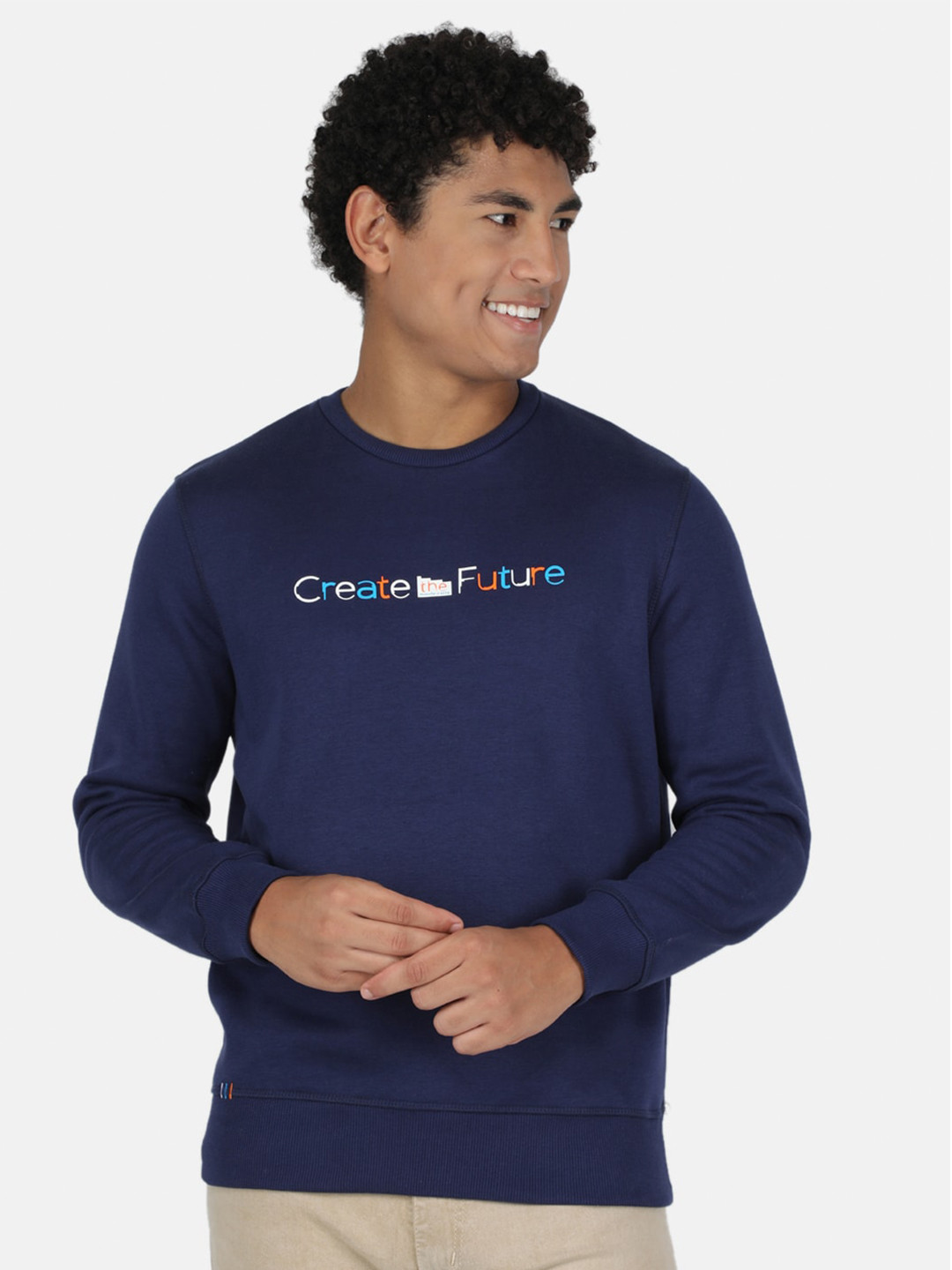 

Monte Carlo Men Navy Blue Sweatshirt