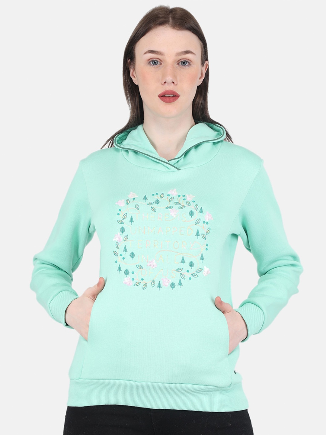 

Monte Carlo Women Sea Green Sweatshirt