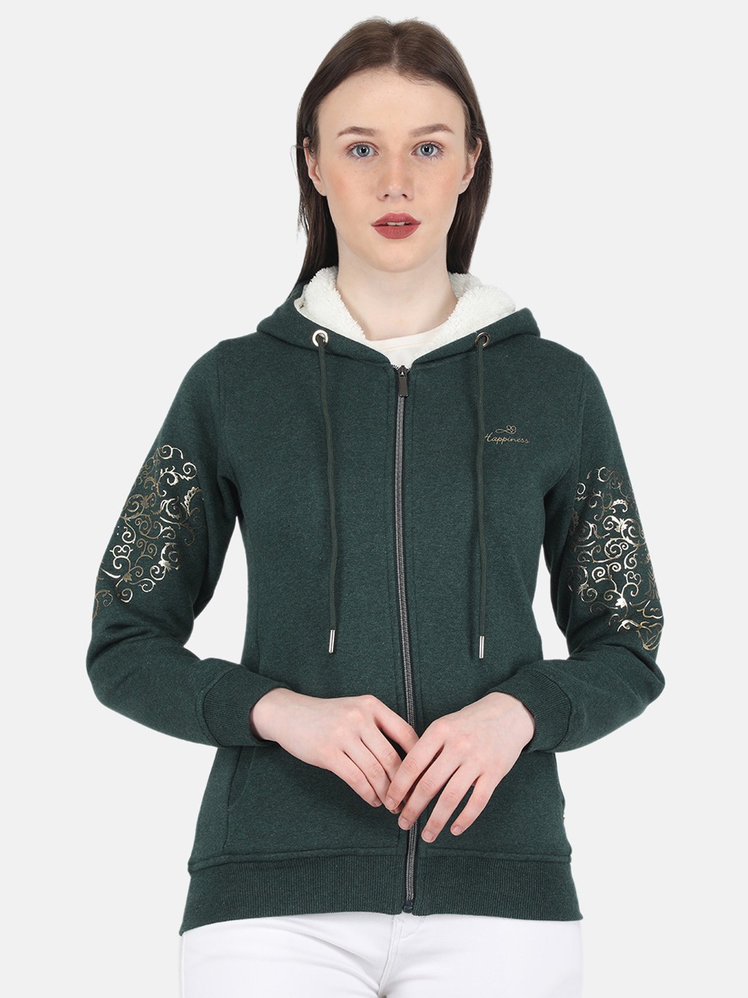 

Monte Carlo Women Green Sweatshirt
