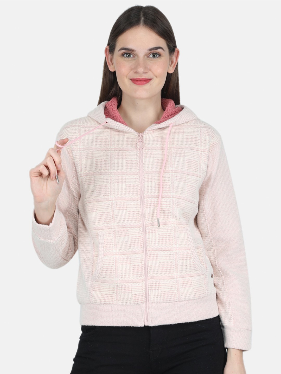 

Monte Carlo Women Pink Printed Sweatshirt