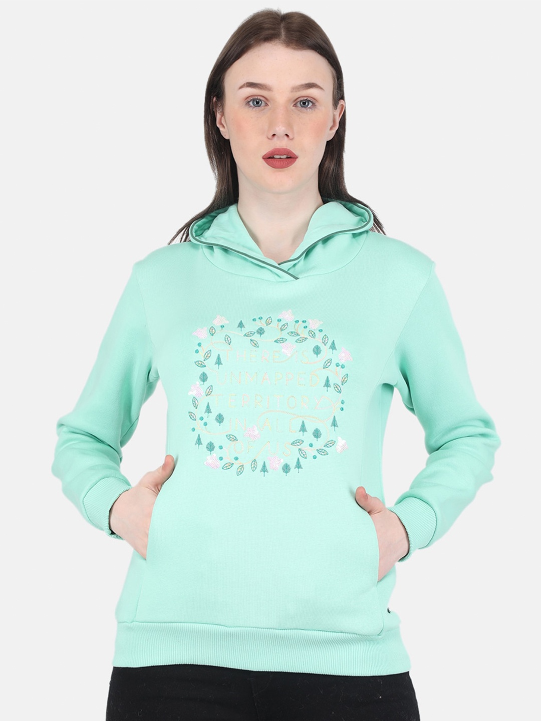 

Monte Carlo Women Sea Green Sweatshirt