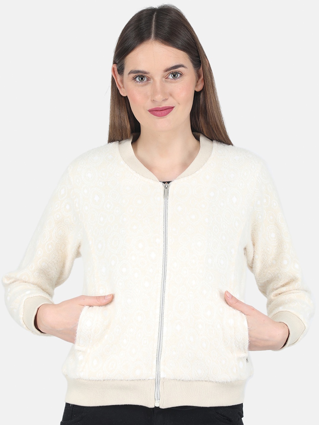 

Monte Carlo Women Beige Sweatshirt