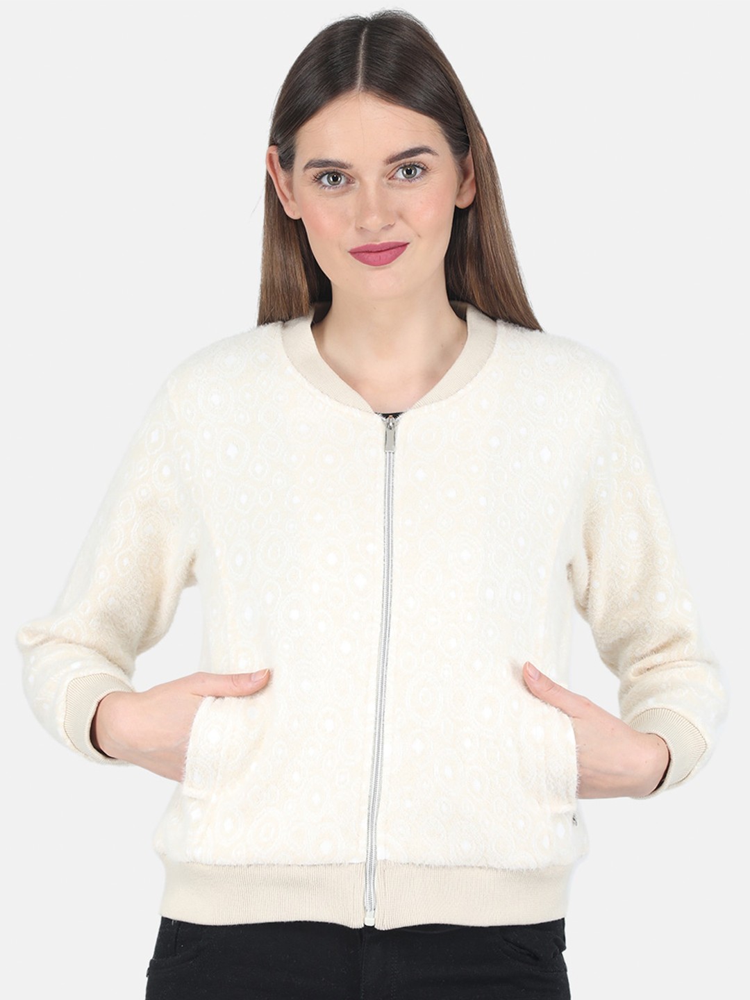 

Monte Carlo Women Beige Sweatshirt
