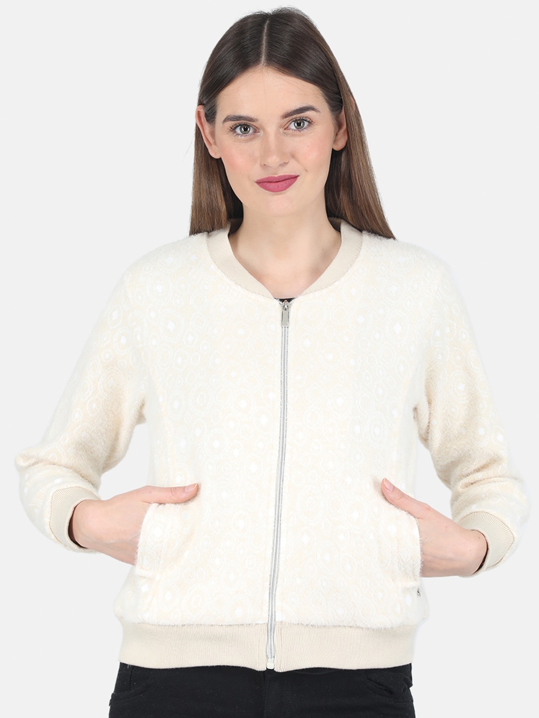 

Monte Carlo Women Beige Sweatshirt