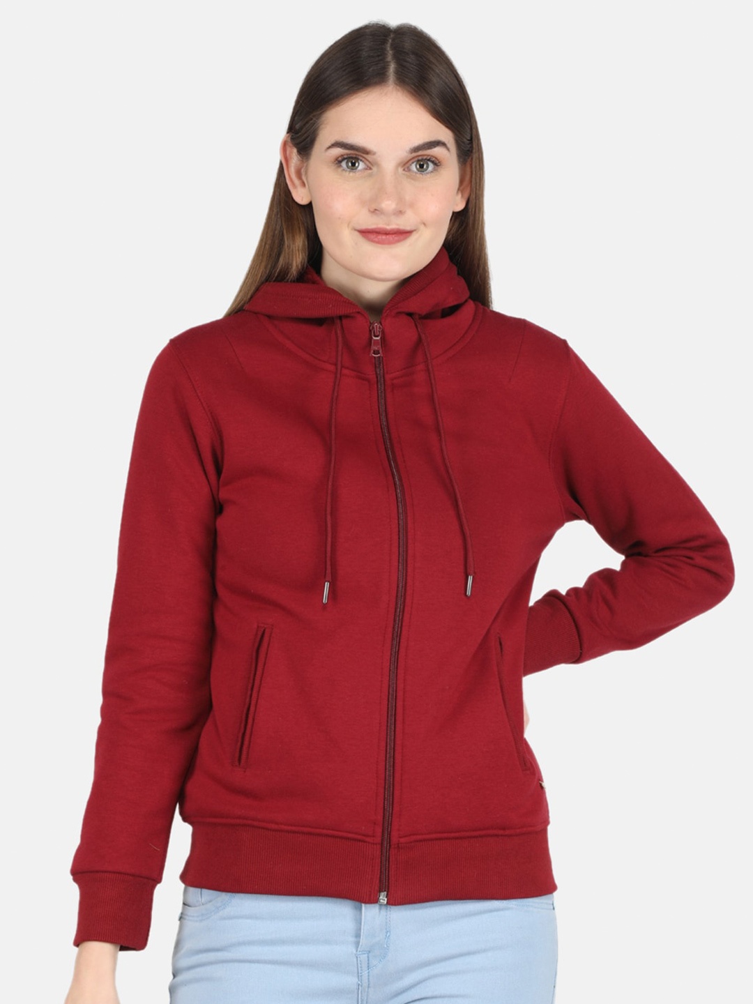 

Monte Carlo Women Maroon Sweatshirt