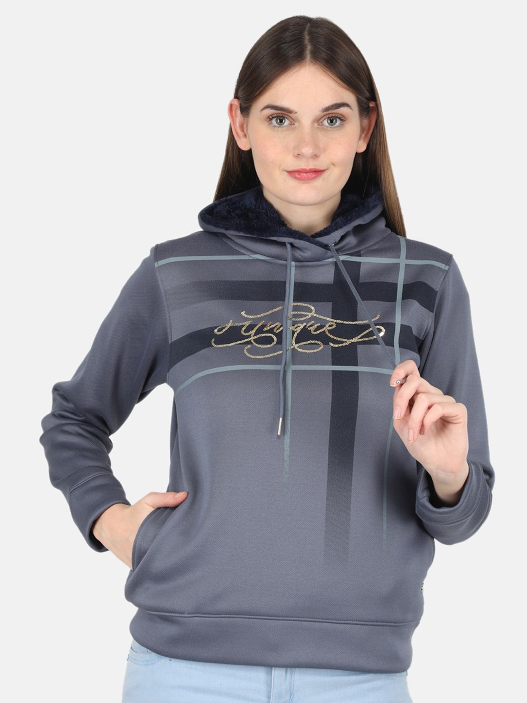 

Monte Carlo Women Grey Sweatshirt