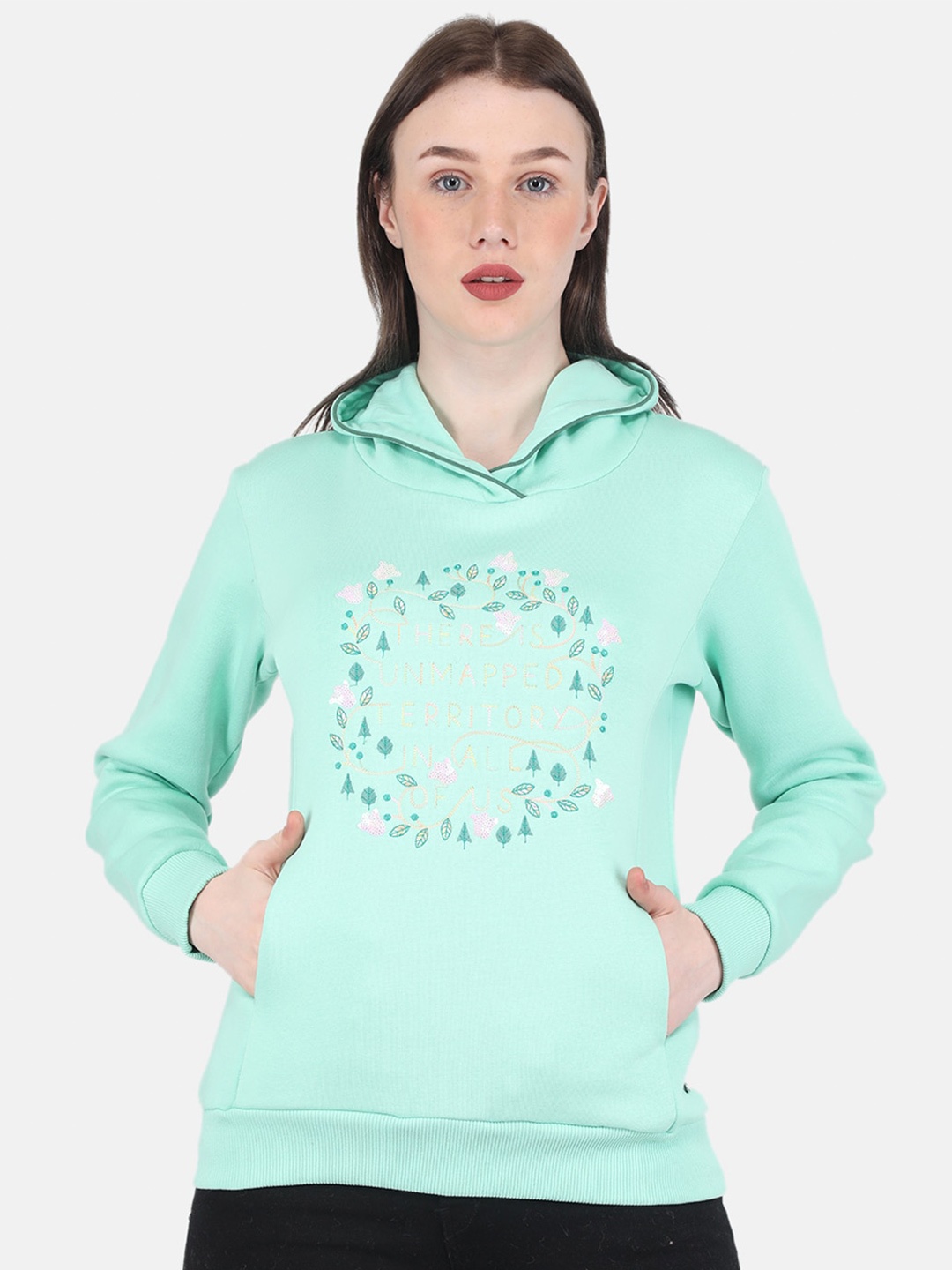 

Monte Carlo Women Sea Green Sweatshirt