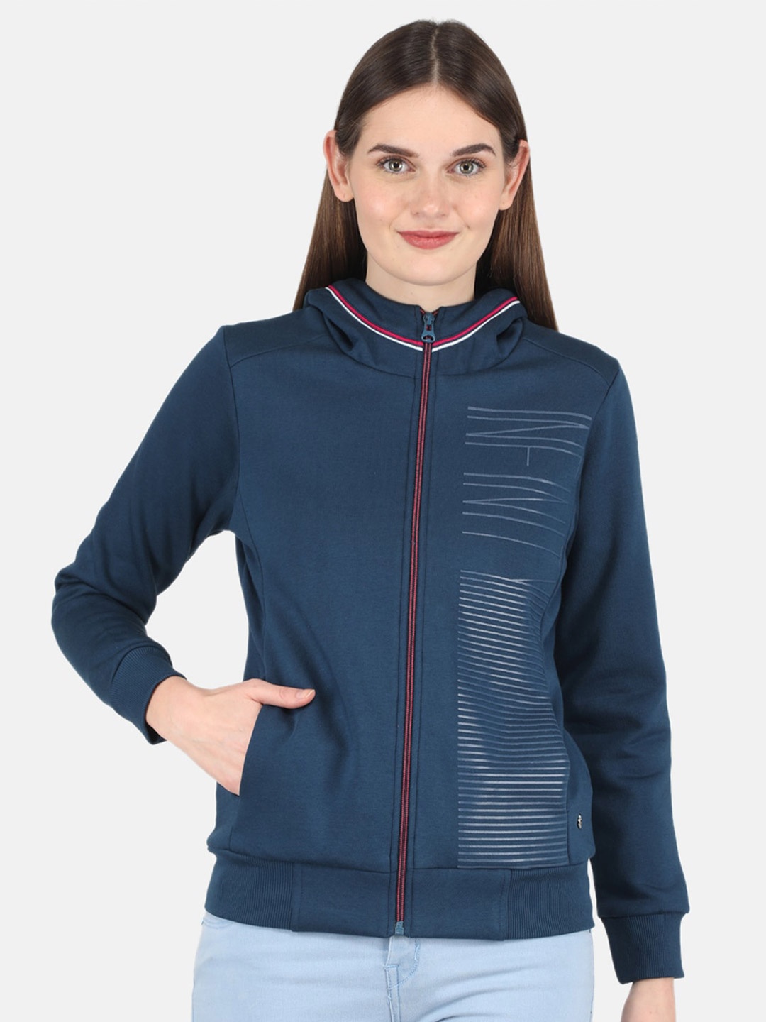 

Monte Carlo Women Blue Sweatshirt