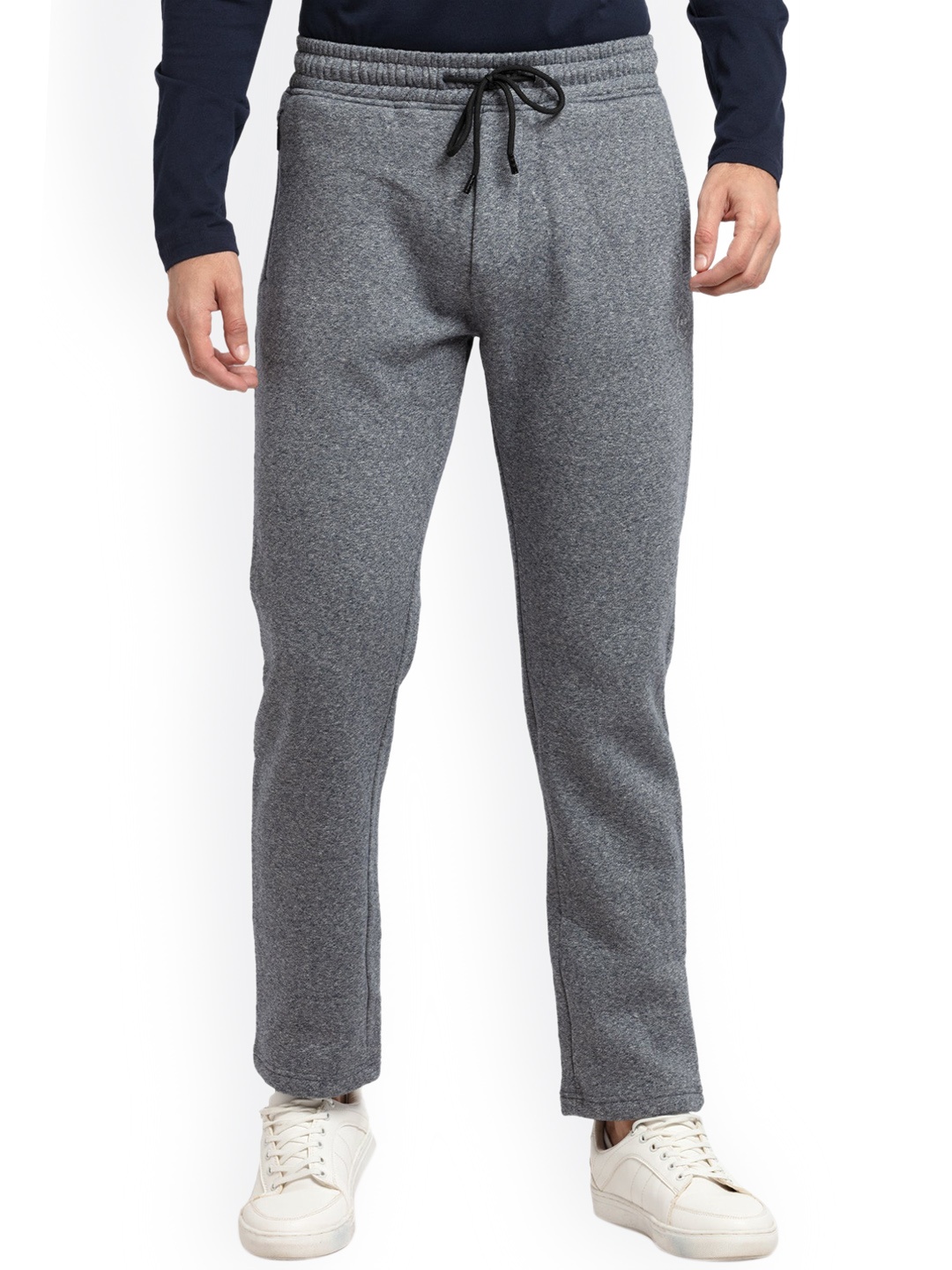

Status Quo Men Grey Cotton Track Pant