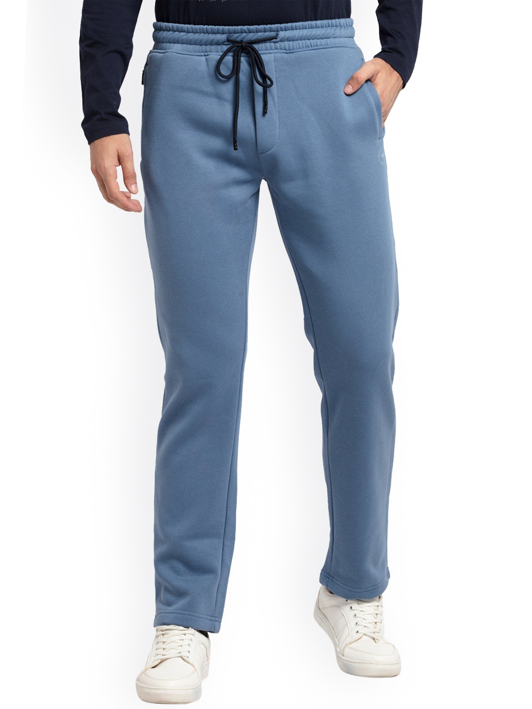 

Status Quo Men Blue Cotton Track Pant