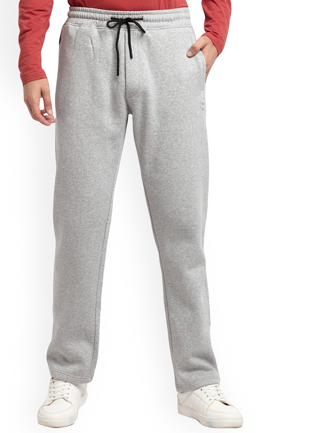 

Status Quo Men Grey Cotton Track Pant