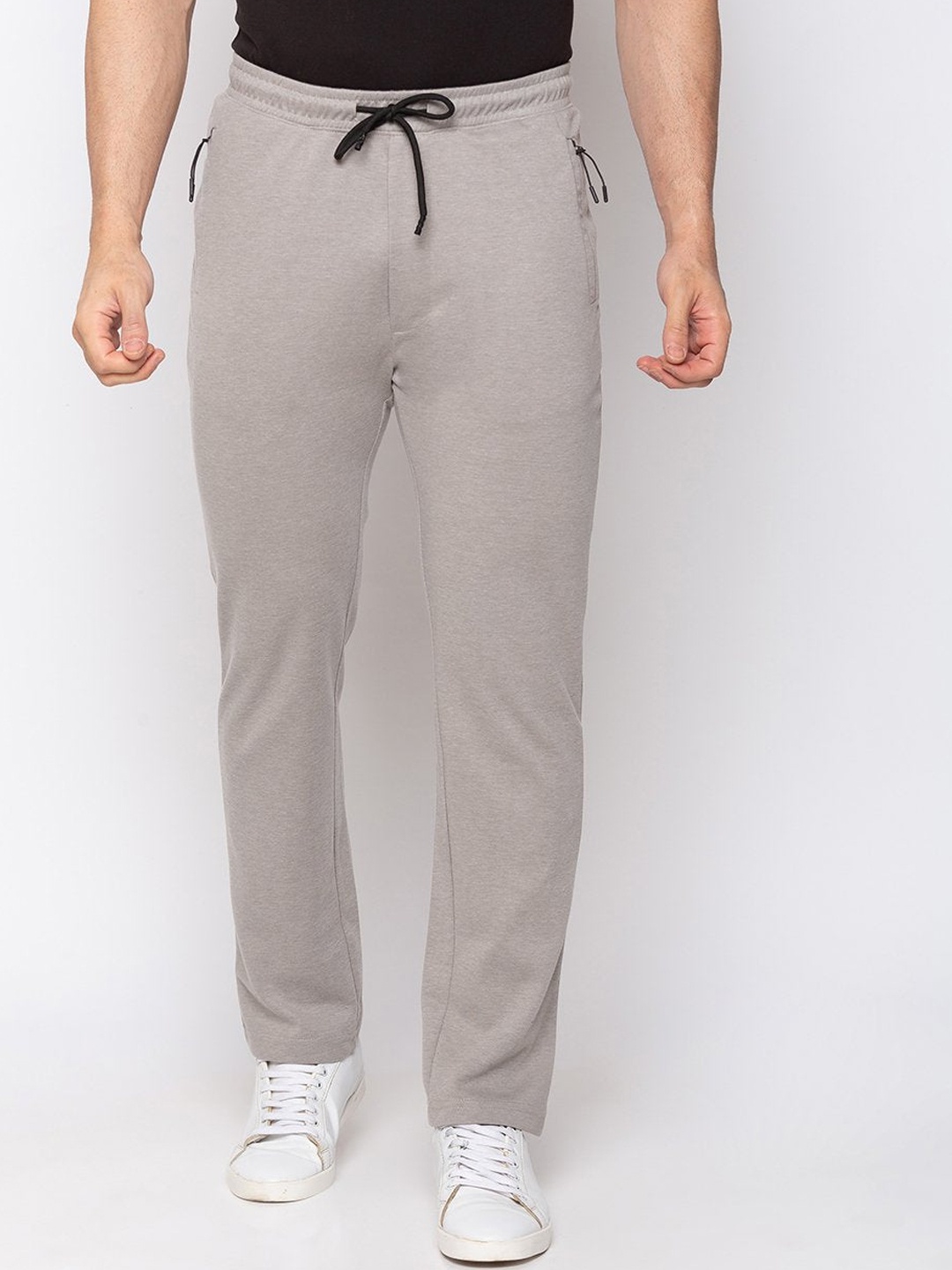 

Status Quo Men Grey Cotton Track Pant