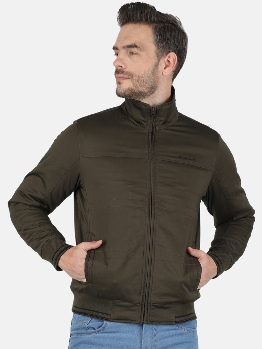

Monte Carlo Men Green Puffer Jacket