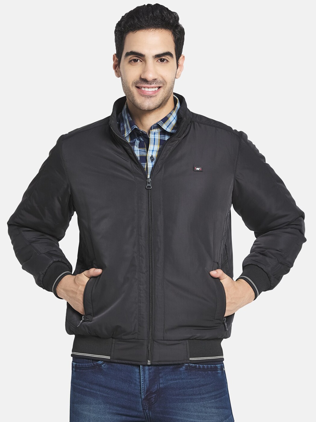 

Monte Carlo Men Black Bomber Jacket