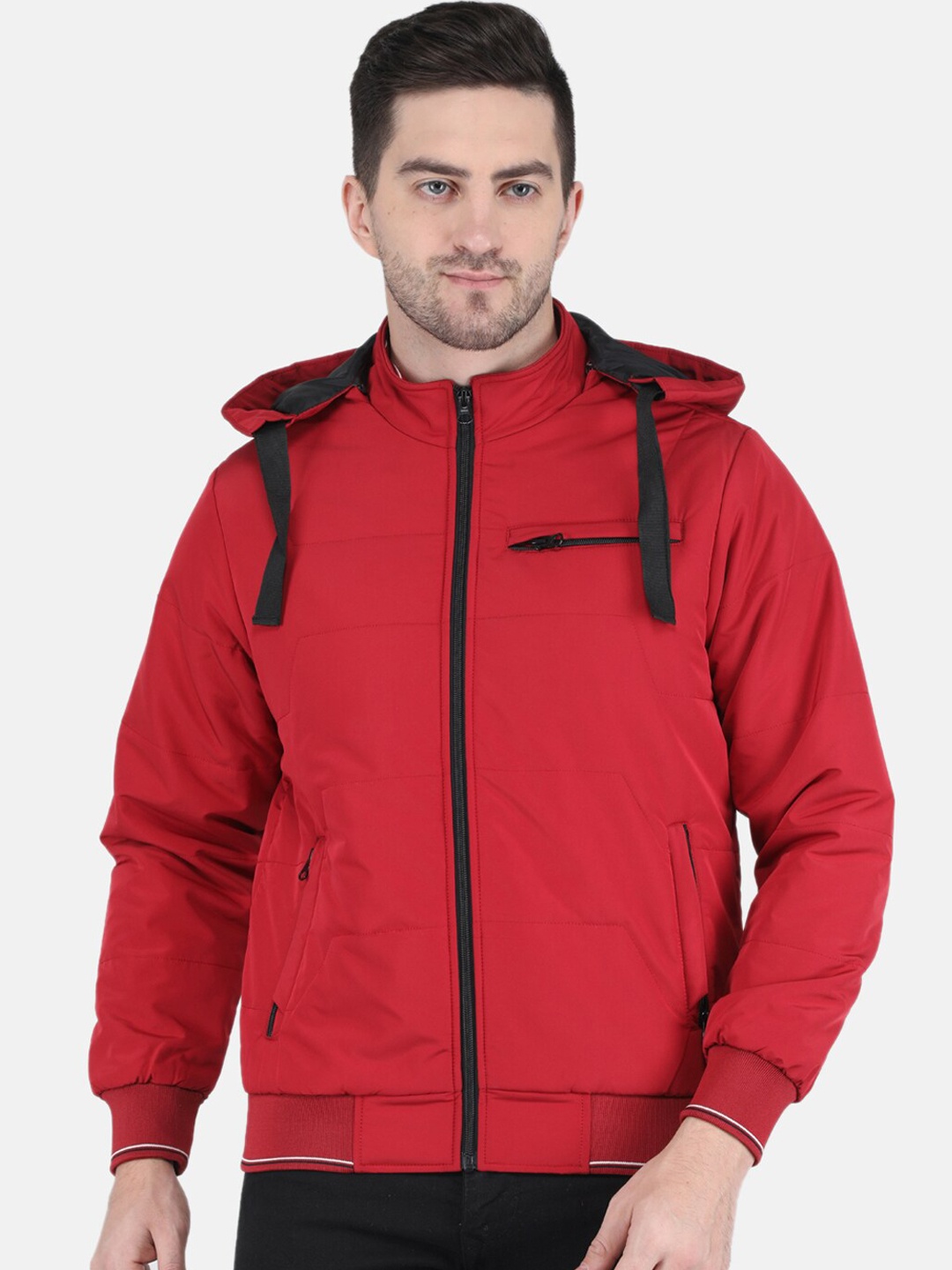 

Monte Carlo Men Red & Black Puffer Jacket