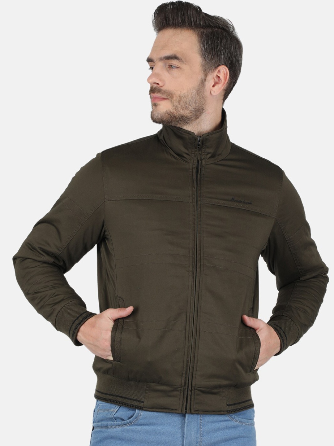 

Monte Carlo Men Green Puffer Jacket