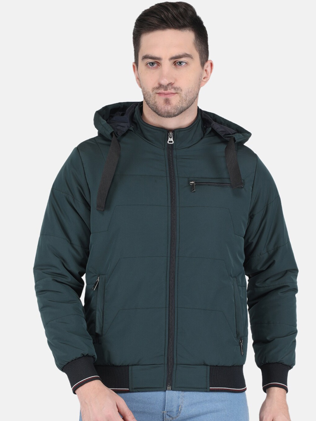 

Monte Carlo Men Green Padded Jacket