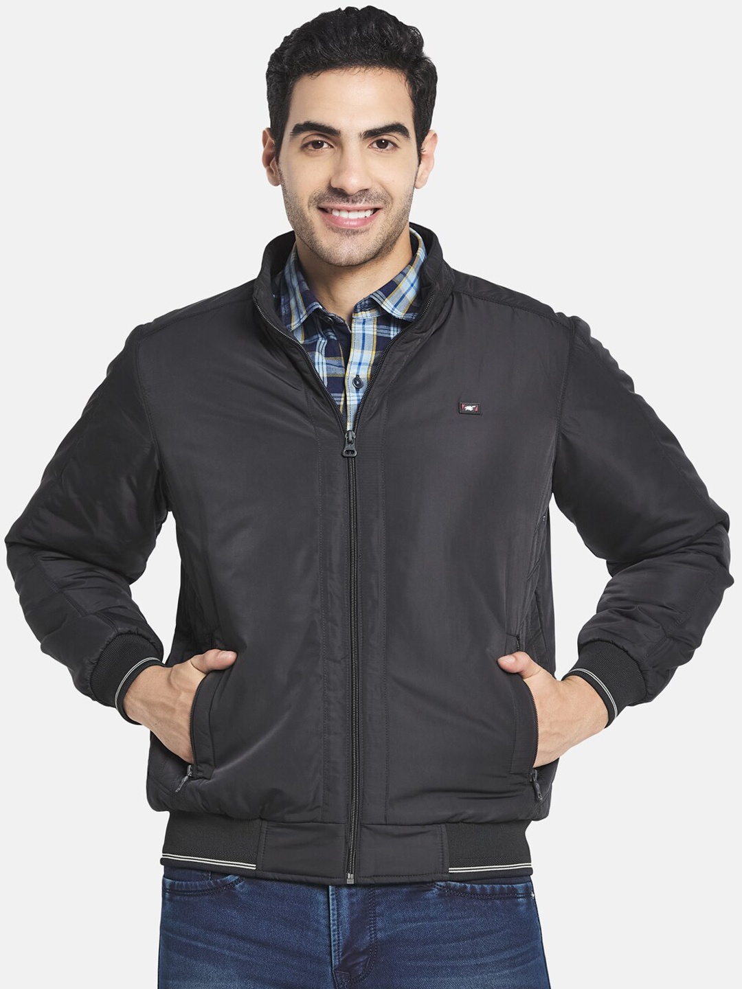 

Monte Carlo Men Black Bomber Jacket