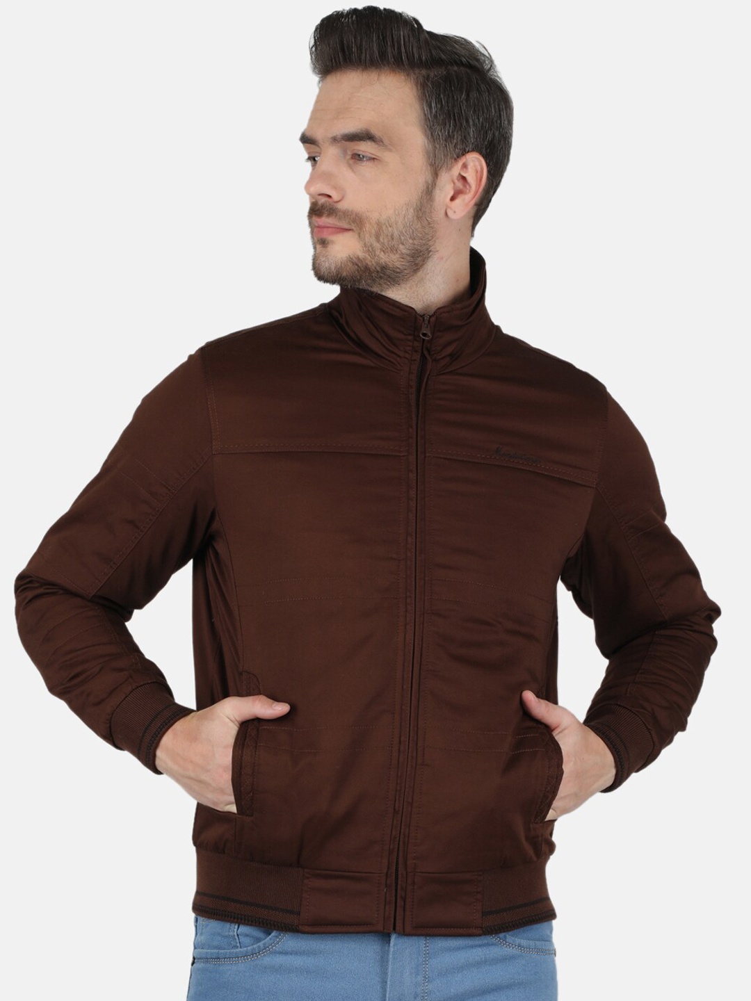 

Monte Carlo Men Brown Padded Jacket