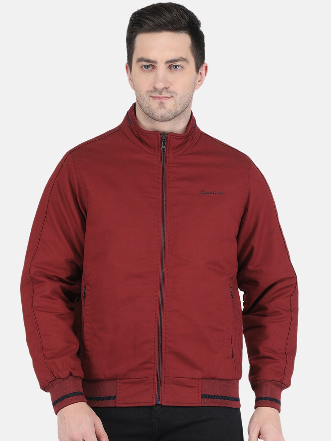 

Monte Carlo Men Rust Bomber Jacket