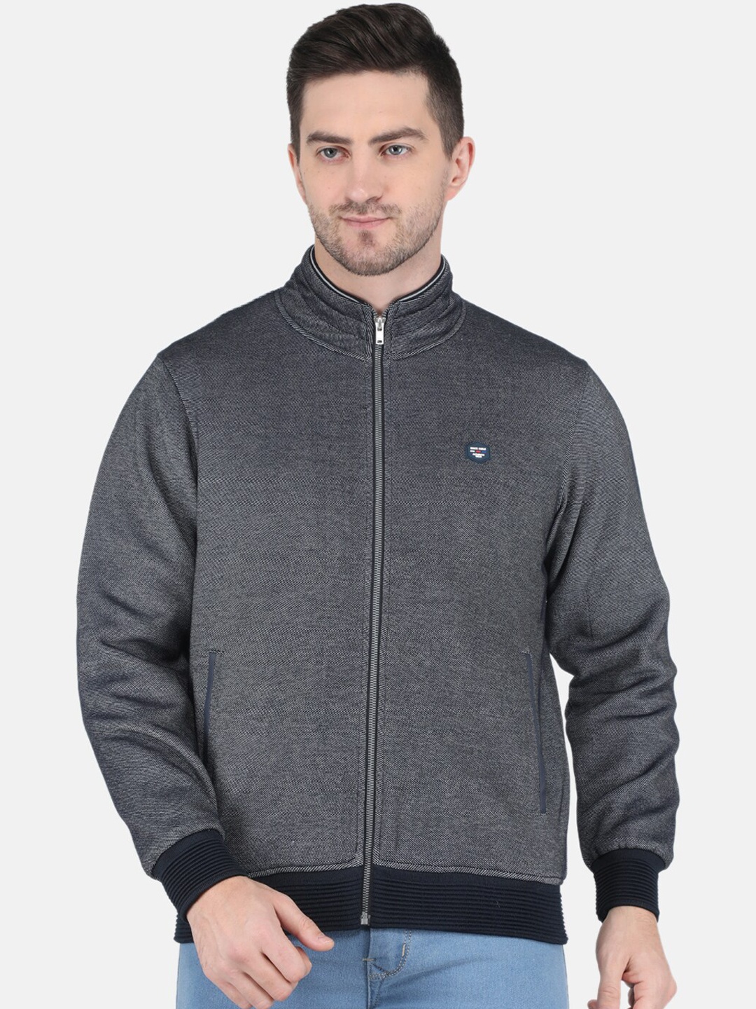 

Monte Carlo Men Blue Bomber Jacket