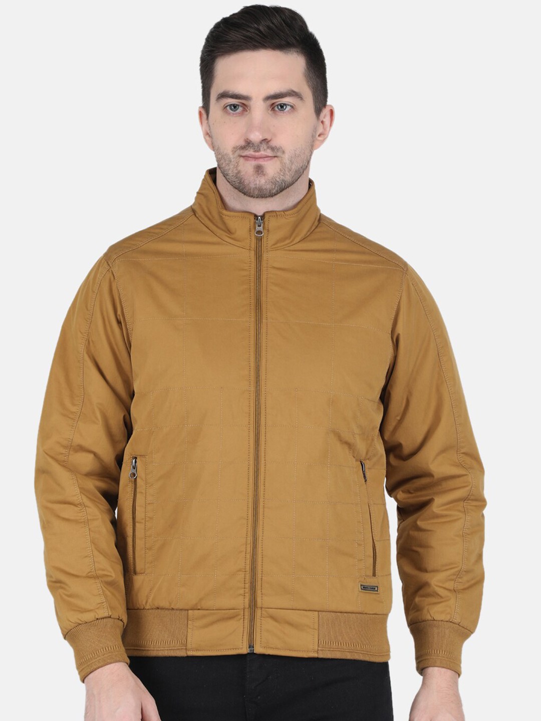 

Monte Carlo Men Mustard Bomber Jacket