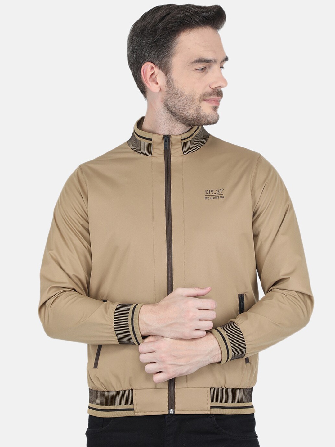 

Monte Carlo Men Khaki Bomber Jacket