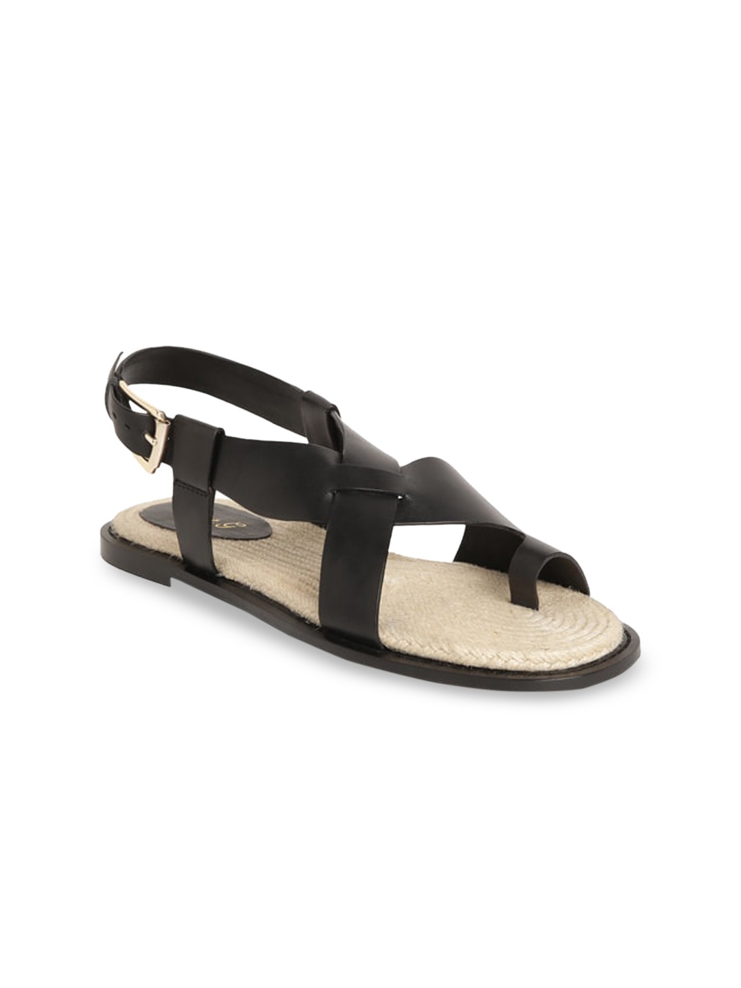 

Saint G Women Black Open Toe Flats