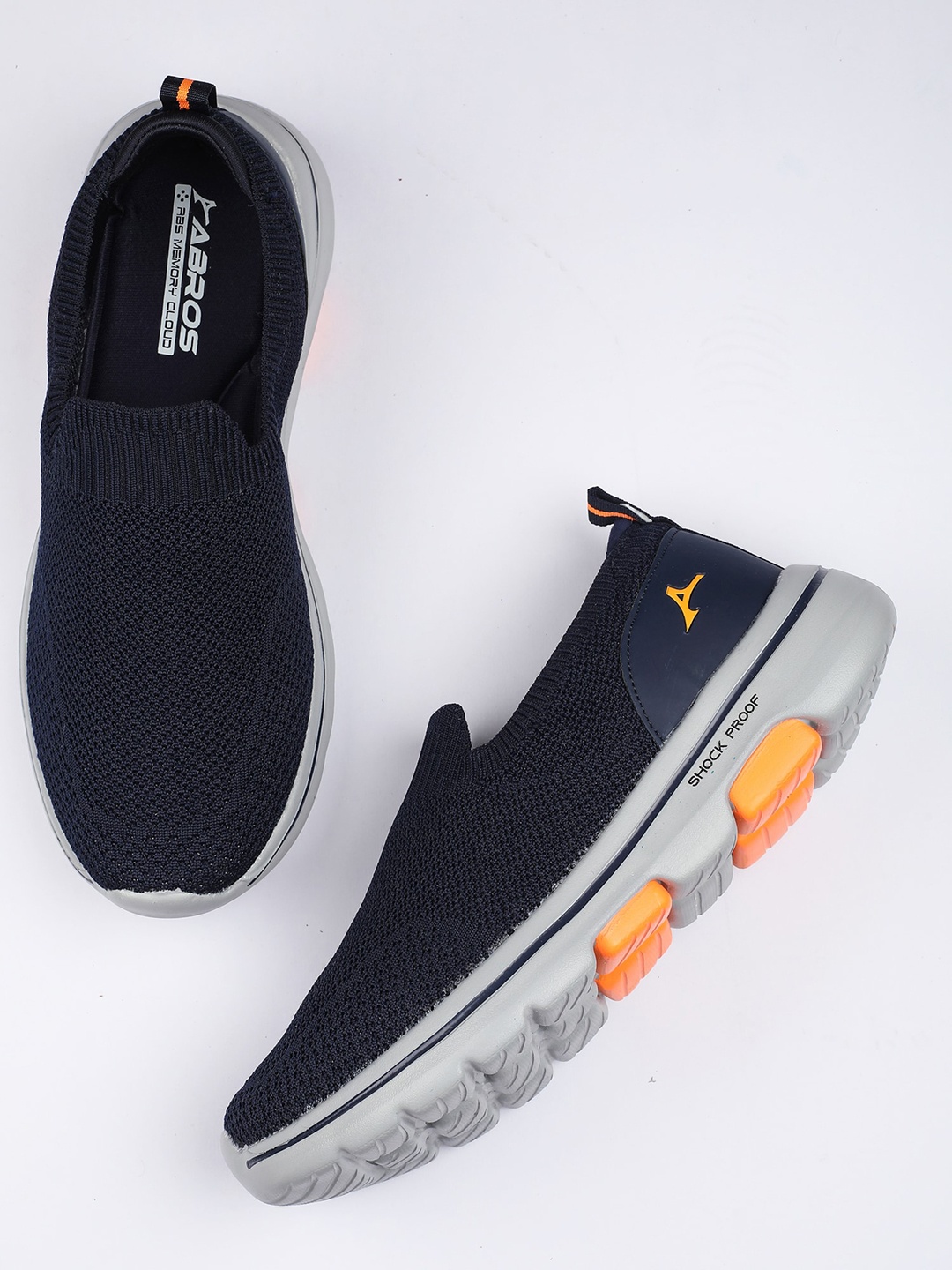 

ABROS Men Romeo-N Walking Sports Shoes, Navy blue