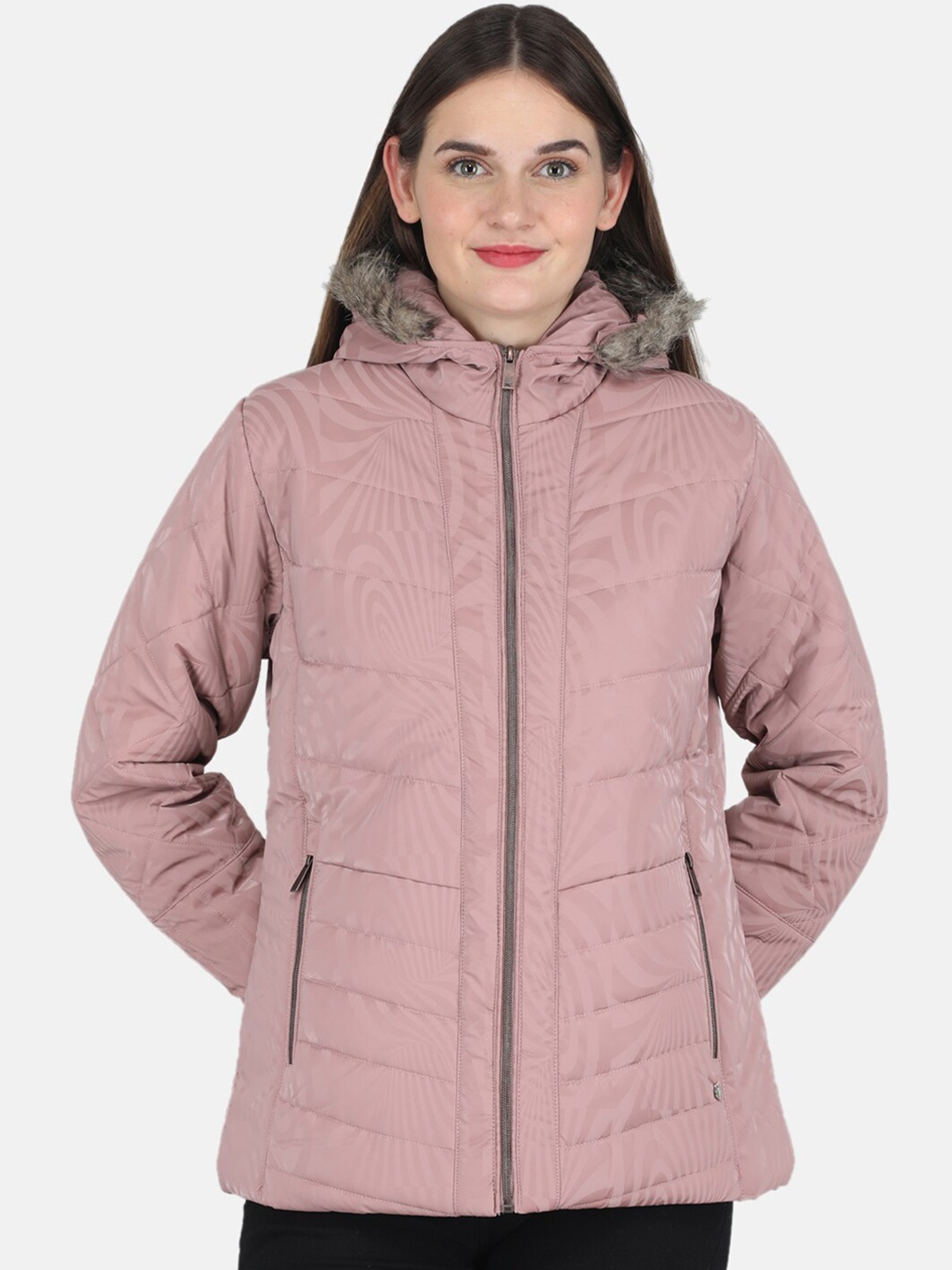 

Monte Carlo Women Coral Solid Padded Jacket