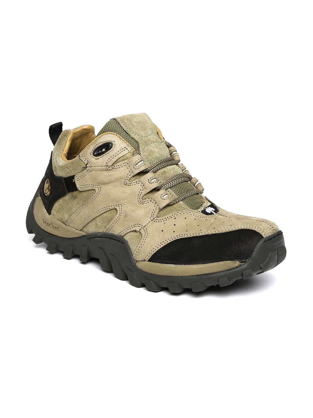 

Woodland Men Khaki Sneakers
