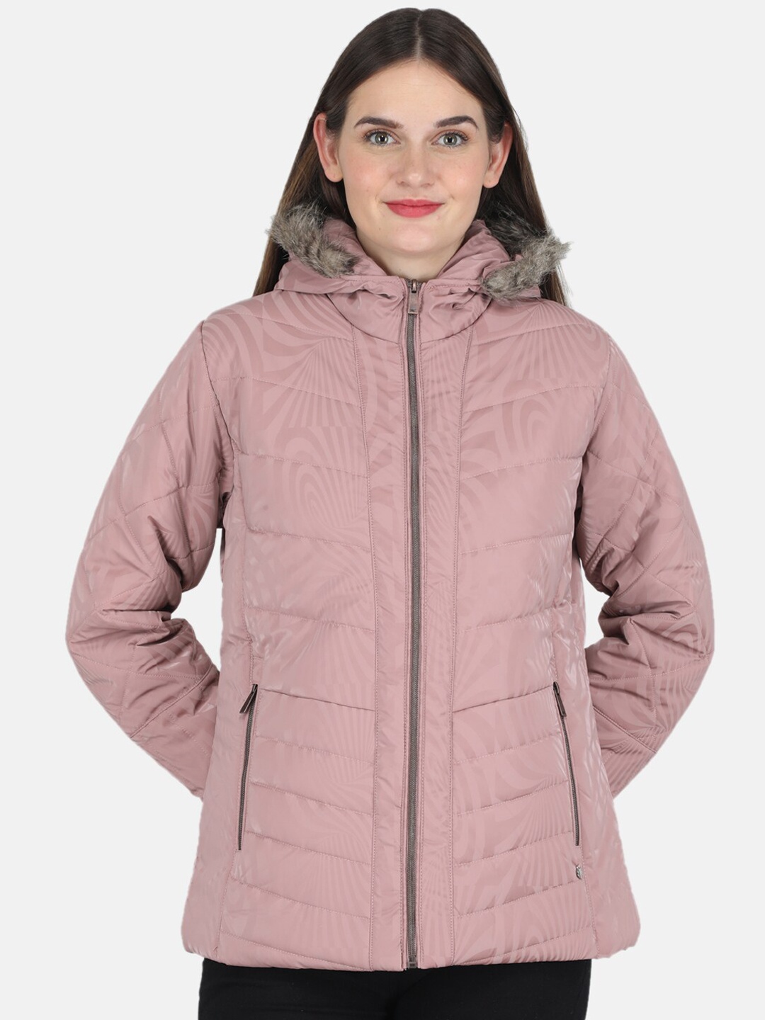 

Monte Carlo Women Pink Parka Jacket